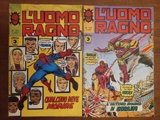 L' UOMO RAGNO (Corno, 1975) nn. 133 e 134 non di resa - death of gwen stacy 