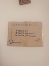 Libretto uso e manutenzione Originale VESPA 50 SPECIAL  ELESTART 