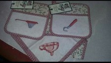 strofinaccio e 2 presine in