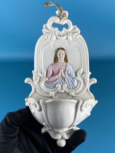 Antica acquasantiera figura - acquasantiera,