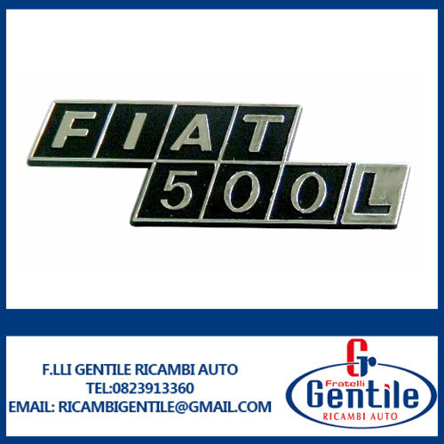 Fregio posteriore scritta - -,