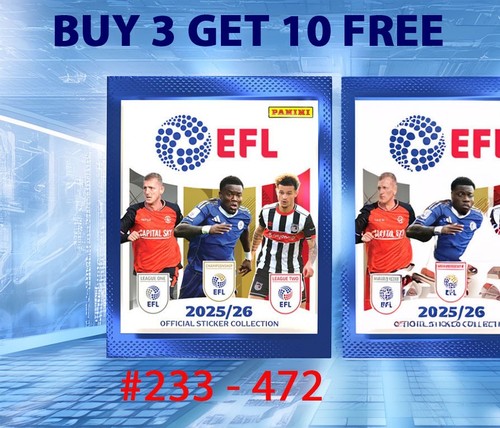 Collezione figurine panini efl - collezione,