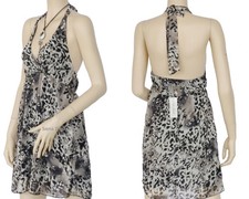 Mini Abito Top Halter Neck