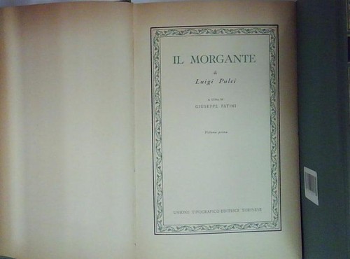 Pulci morgante utet - pulci, il