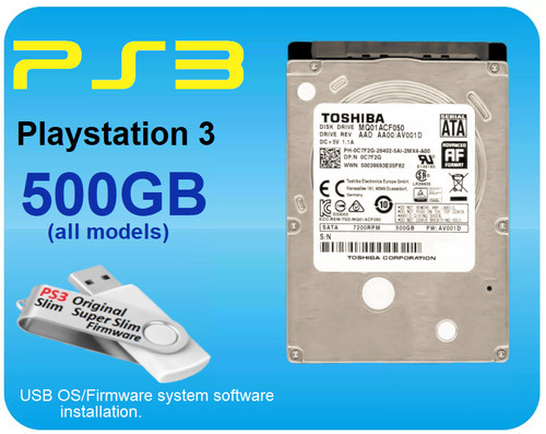 Ps3 500gb hard disk - 500gb,