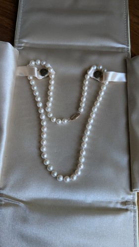 Collana filo perle - collana, 18"