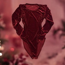 Body Velluto rosso