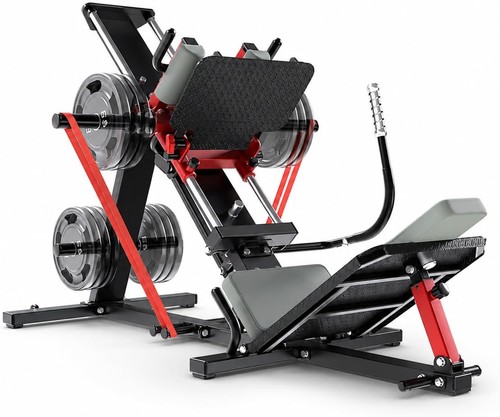 Hack squat leg press - squat,