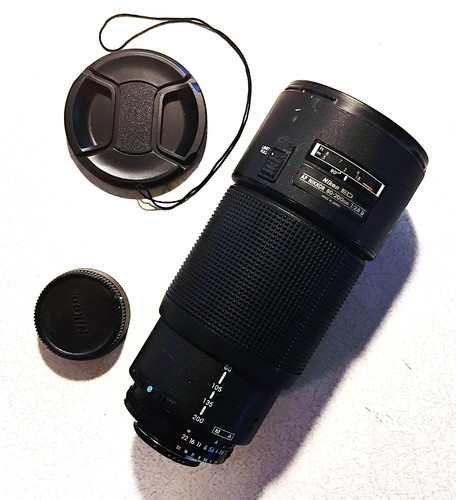 Nikon zoom nikkor 200mm - af, 80-200mm