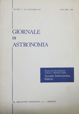 Giornale di astronomia. Rivista di informazione cultura e didattica della Societ