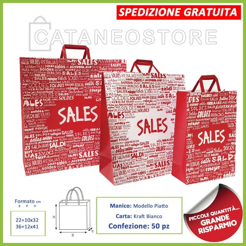 Borse saldi shopper carta - borse,