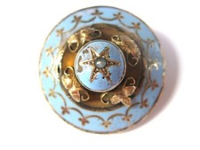 Antico Spilla Oro 333 Con