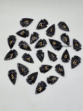 Black Obsidian Arrowhead Rune