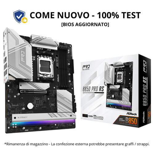 Scheda madre asrock - ✅, b850