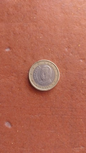 Moneta belgio 1999 con - 1€,