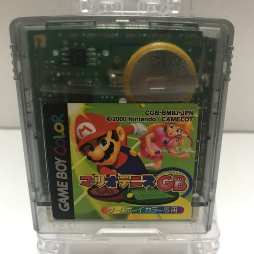 Gameboy color mario tennis - color,