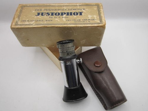 Esposimetro vintage justophot - vintage,