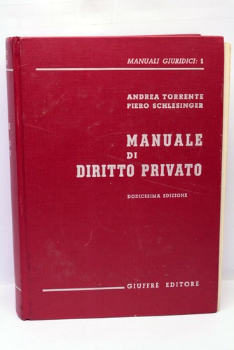 Manuale diritto privato - manuale, di