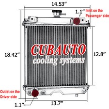 Radiatore in alluminio adatto