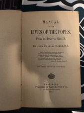 Manual of the Lives of the