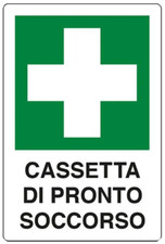 Cartello Cassetta di Pronto
