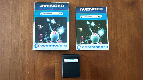 Commodore gioco avenger su - 64,