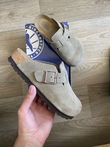 Birkenstock boston taupe - boston,