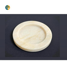 Piatto portagioie o catchall in marmo vintage anni 80 fatto a mano in Italia