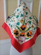 Gucci Flora V.Accornero foulard in seta.