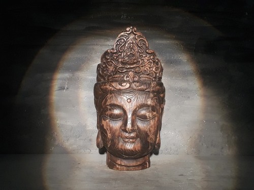 Statua antica buddha - statua,