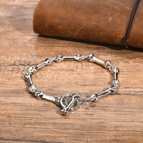 Bracciale braccialetto osso