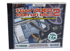 CD-ROM I tuoi video con un clic 2 Finson Software Vintage Blisterato