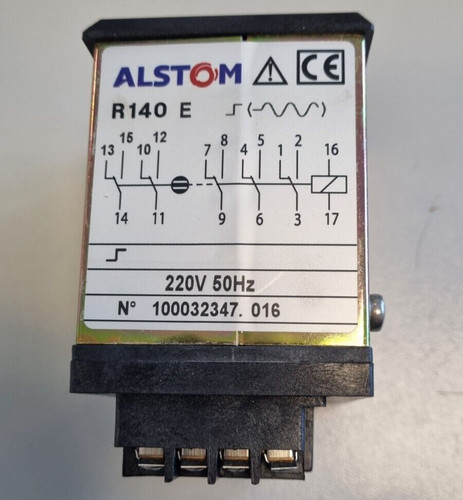 Rele cartellino alstom - a,