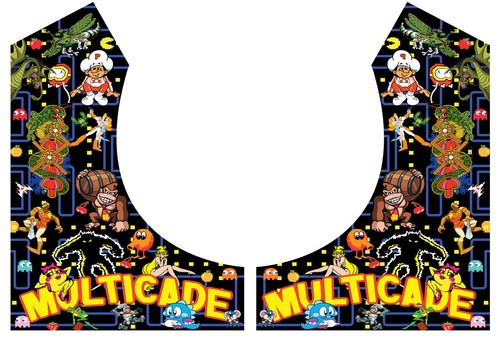 Multicade bartop arcade side - bartop,