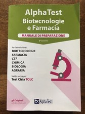 Alpha Test. Biotecnologie e
