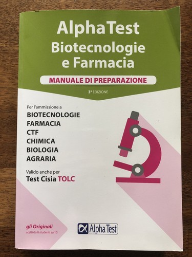 Alpha test biotecnologie e - alpha, test.