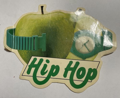 Adesivo hip hop orologio - hip,