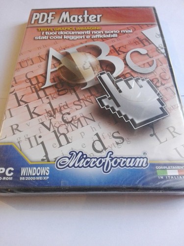 Pdf master software per creare - pdf,