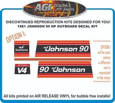 1981 JOHNSON 90 HP
