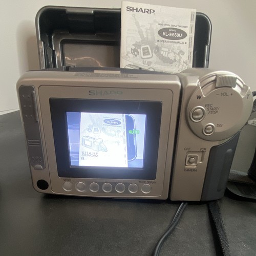 Sharp viewcam e660u - viewcam, vl-e660u