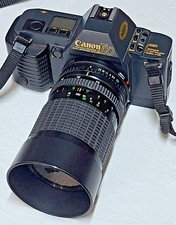 Canon T70 SLR + obiettivo