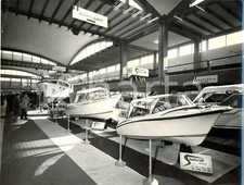 1963 SALONE NAUTICO DI GENOVA - Stand SILENTCRAFT di Verona *Foto 24x18 cm