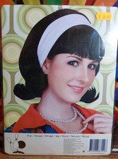 PARRUCCA NERA FASCIA ANNI 50