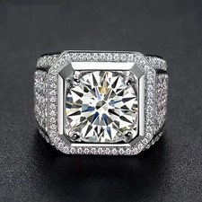 Anello a fascia da uomo 5 ct