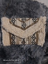 Pochette pochette con frange
