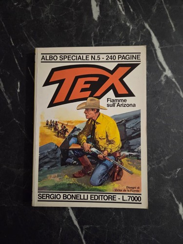 Tex albo speciale - 5, fiamme