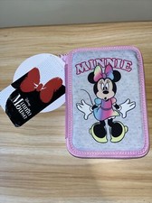 Astuccio 2 zip cerniere MINNIE