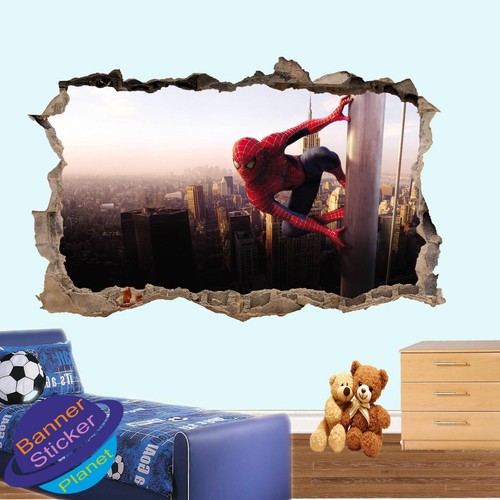 City hero spiderman wall - spiderman,