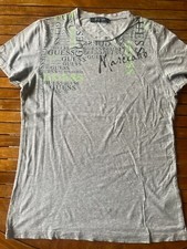 GUESS++T SHIRT+TAGLIA M+GRIGIO++STREET WEAR+OTTIMO STATO+USA