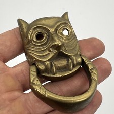 Batacchio Battiporta antico in ottone piccolo battente Cattedrale di Durham